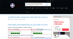 Desktop Screenshot of fightmatrix.com